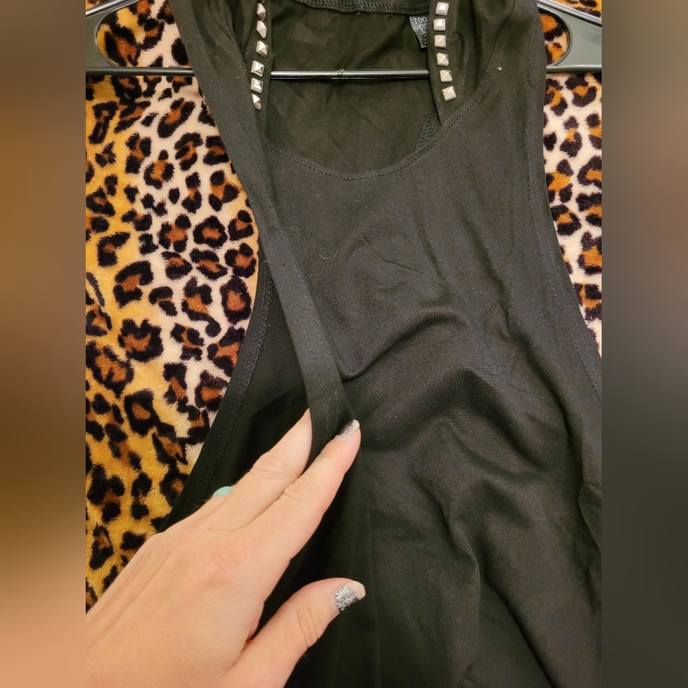Too Fast-oversized Muscle Tank Style Top-size Small - Picture 6 of 6